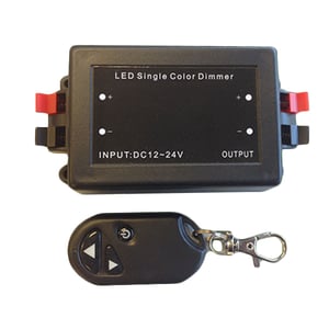 Single Channel LED Light Dimmer w/ Wireless Remote 