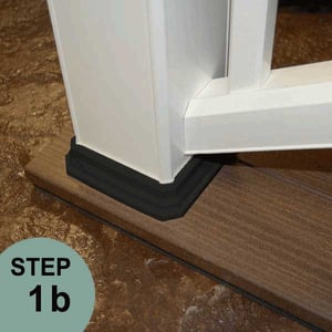 Radiance 5in Post Skirt from Timbertech