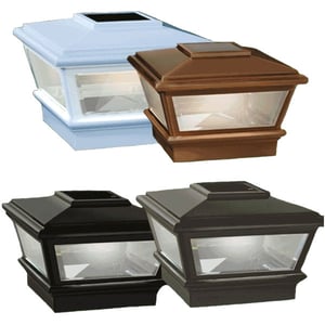 Traditional Solar VersaCaps Post Cap Light by Deckorator - Collection