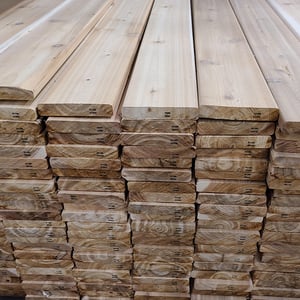 2X4 S4S Eased Edge Cedar Planks from Selkirk