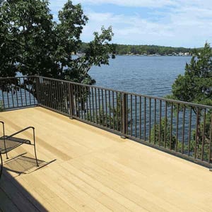 Westbury Tuscany Rail Panels Installed