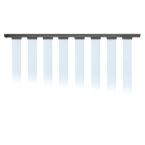 DekPro Prestige Aluminum Top Rail for Glass