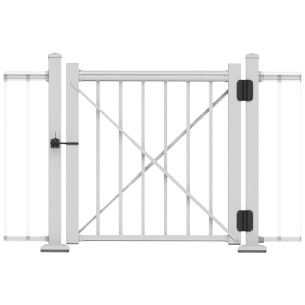 Avalon Aluminum Railing Gate Kit RDI The Deck Store