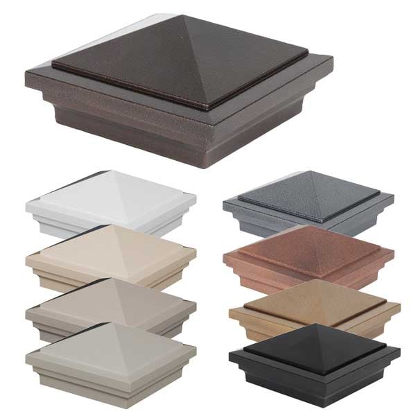 Colonial Pyramid Post Cap The Deck Store