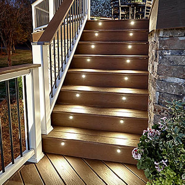 LED Recessed Deck Lights Trex The Deck Store
