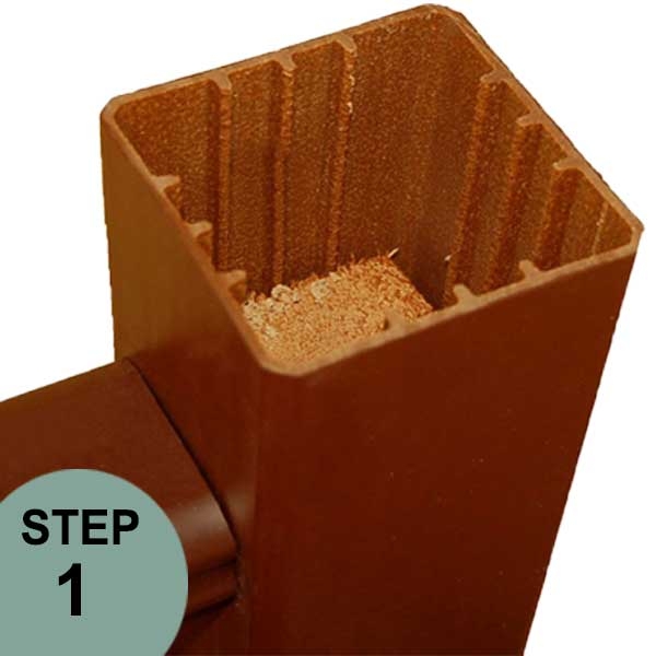 Universal Composite Post Sleeve Trex The Deck Store