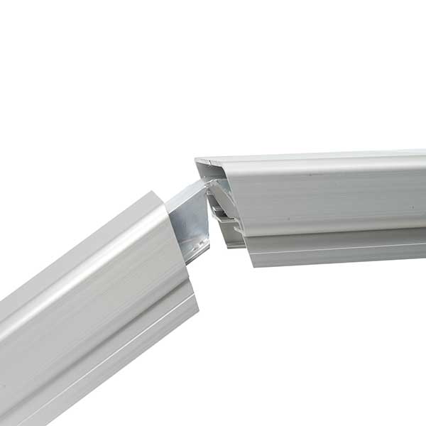 RailFX Series 200 Rail Notched Splice Installed