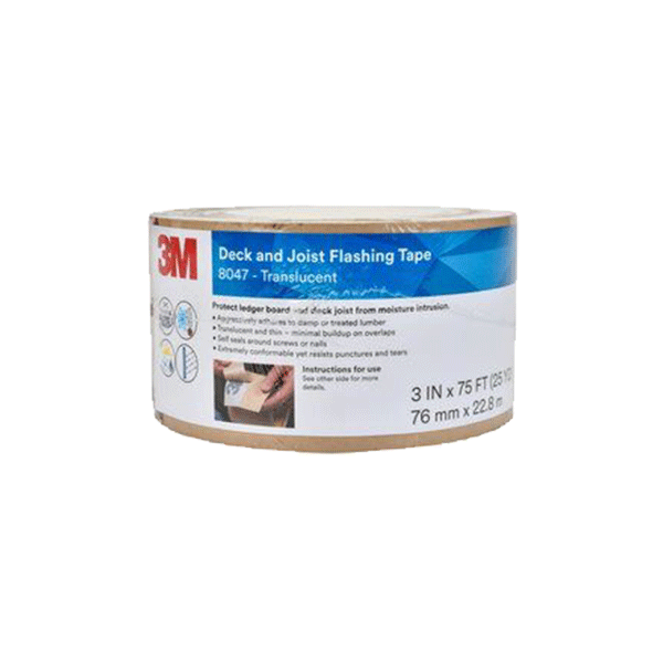 3M Deck and Joist Flashing Tape 3 Inch