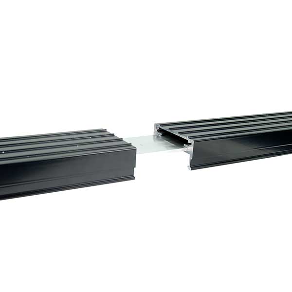 RailFX Series 400 Top Rail Straight Splice Installed