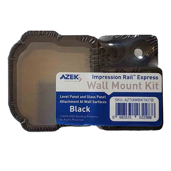 AZEK Impressions Rail Express Classic  Wall Mount Kit - Packaging