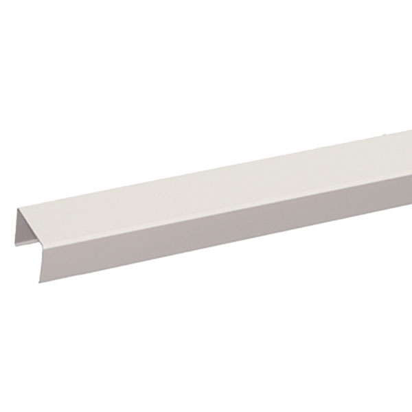 Al13 Home Flat Accent Top Rail - Matte White