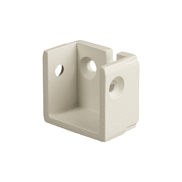 Al13 Home Straight Brackets - Matte White
