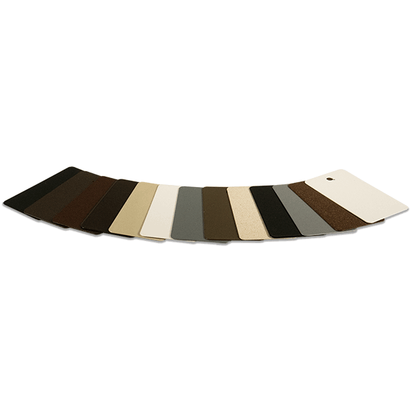 Westbury Aluminum Rail Samples - All colors