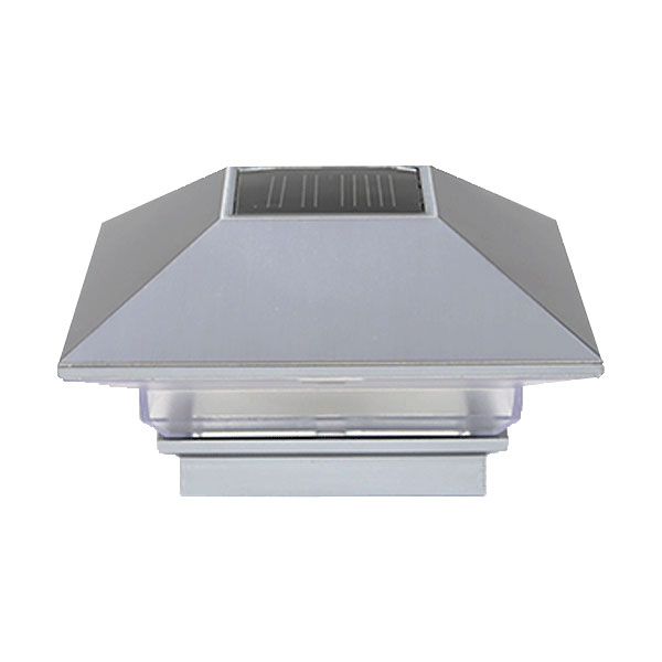 Deckorators ALX Contemporary Solar Post Cap Light - White