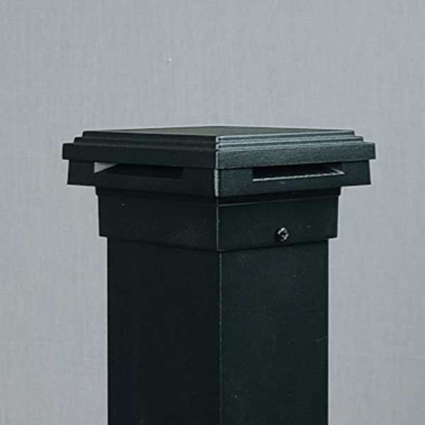 Aurora Mini Case Halo Post Cap Light - Black