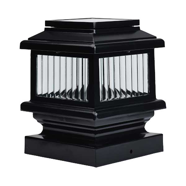 Polaris LED Solar Deck Light - Black