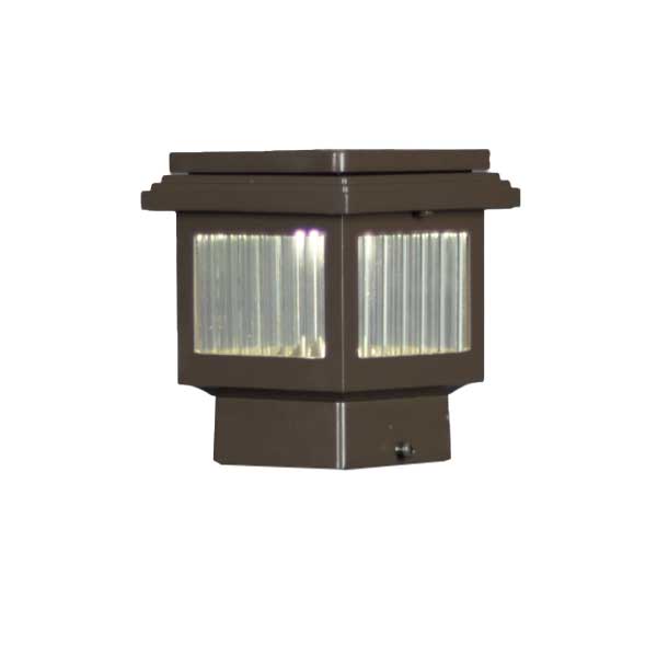 Polaris LED Solar Deck Light - Bronze