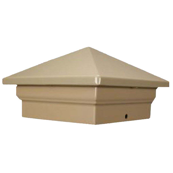 Sirius Pyramid Top Post Cap - Clay