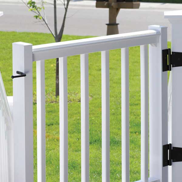Azek and TimberTech Universal Gate Kit Installed