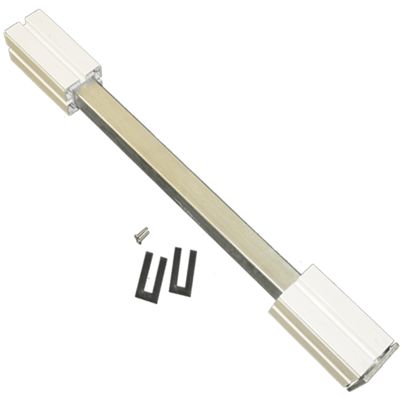 36" Blu-Mount Heavy Duty Post Mount with 4" PVC Guides