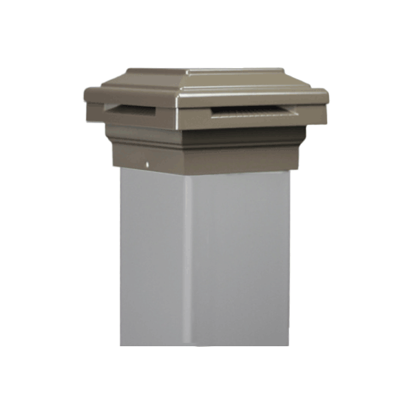 Case Halo Post Cap Light - Bronze