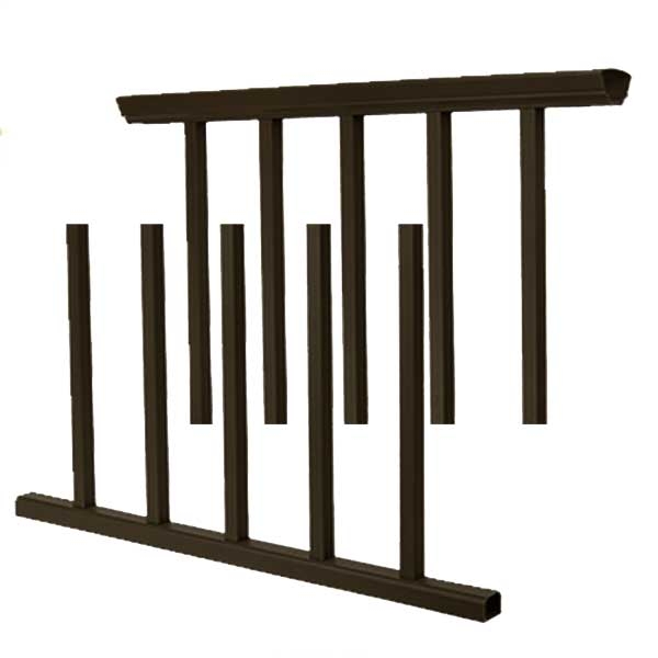 Tu-Step Prestige Aluminum Stair Rail Kit by DekPro