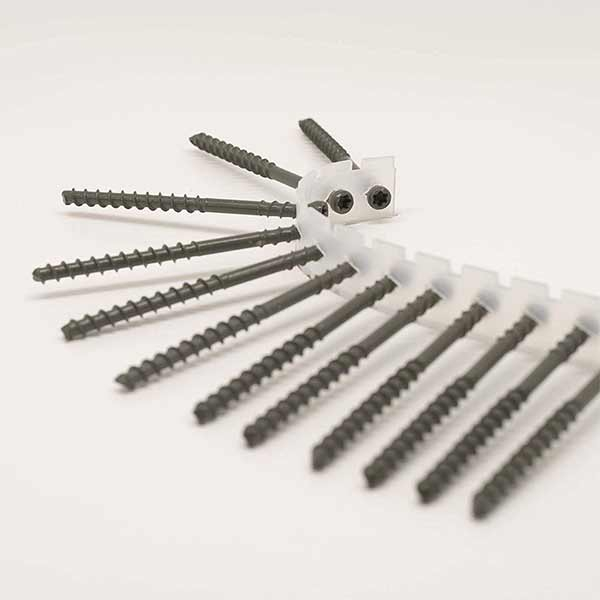 Camo Drive Collated 2-3/8" Protech Carbon Coated Edge Deck Screws - Strip