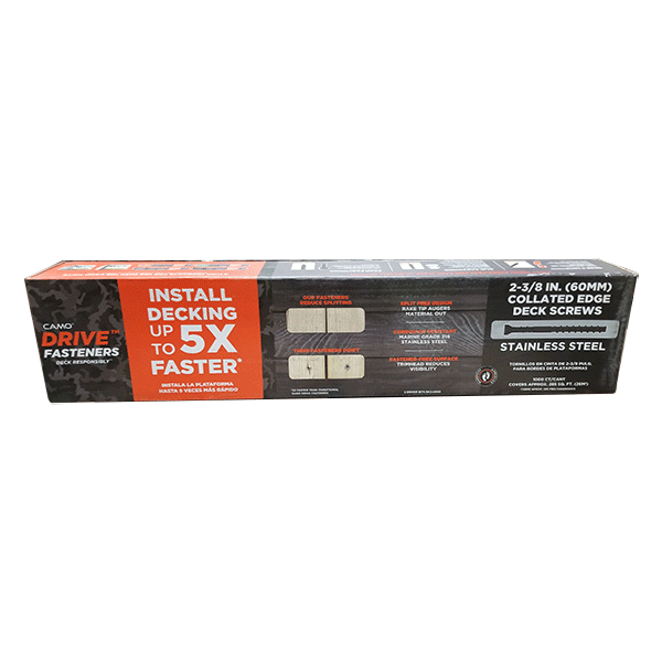 Camo Drive Collated 2-3/8" Stainless Steel Edge Deck Screws