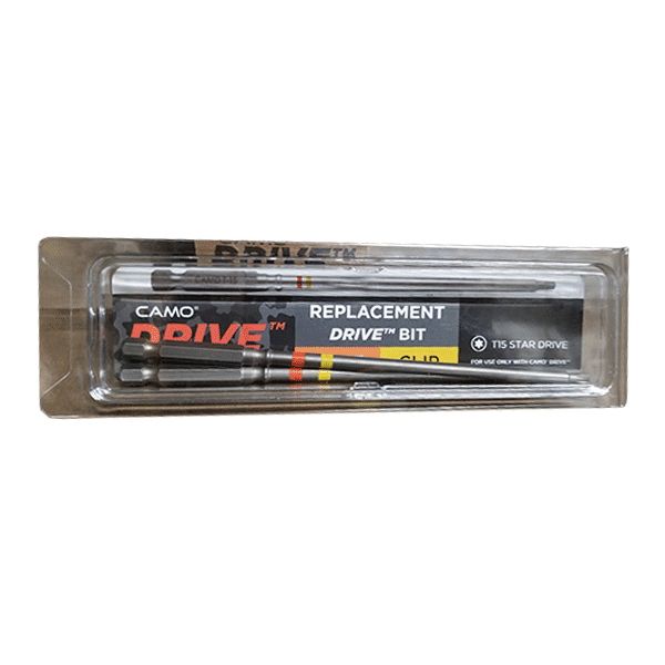 CAMO Drive Replacement Driver Bit 2 Pack