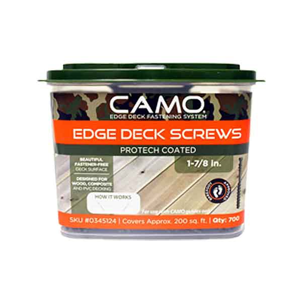 CAMO Edge Hidden Fastener 1-7/8" Deck Screws - 700ct