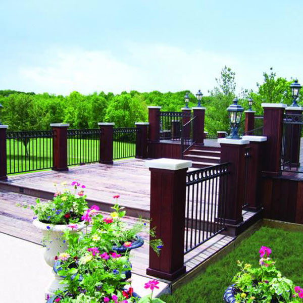 Fortress Fe26 Iron Straight Railing Panel
