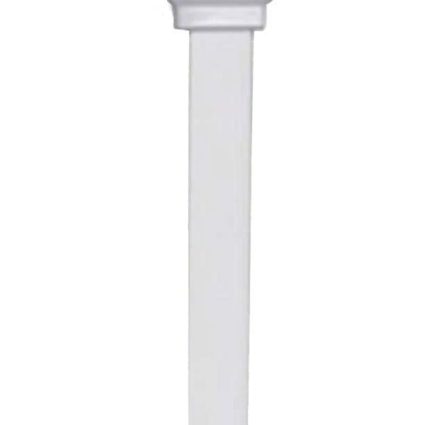 Deckorators Clubhouse Square Aluminum Balusters - Matte White