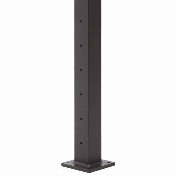 Contemporary Cable Rail Line Posts