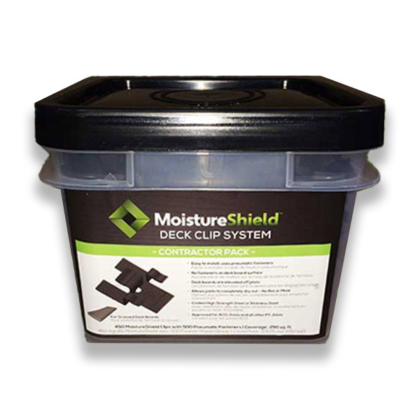 MoistureShield Deck Clips - Contractor Pack