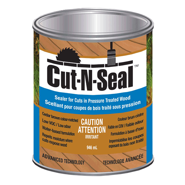 Cut-N-Seal Treated Wood Sealer