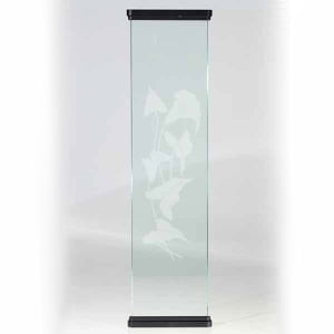 Etched Glass Balusters by Dekor