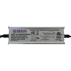 Dimmable LED Transformer by Dekor