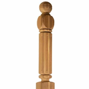 Empire Fluted Ball Top Newel