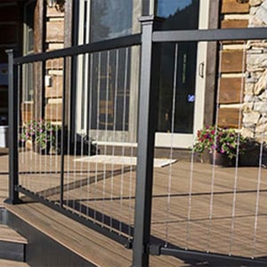 Fortress Al13 Home Vertical Cable Rail Level Panels
