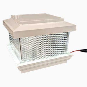 Galaxy Low Voltage Post Cap Light 