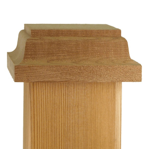 Victorian Wood Post Cap
