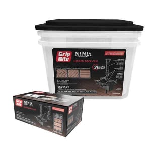 Ninja Hidden Deck Clips From Grip-Rite