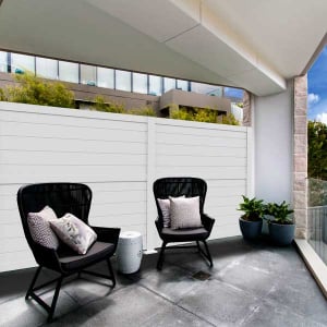 Privacy Rail Vinyl Infill Boards from RDI