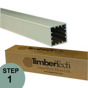 Classic Composite 5in Post Sleeve from Timbertech