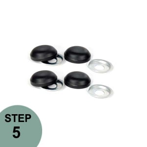 Step 5 | Bolt Cap by RailFX
