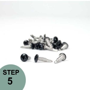 Step 5 | Color Matched Screws by RailFX
