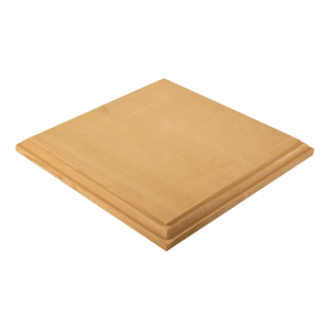 Cedar Roman Finial Base