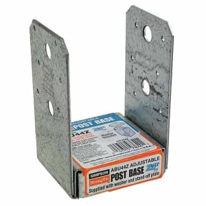 Simpson Strong-Tie ABU Adjustable Standoff Post Bases