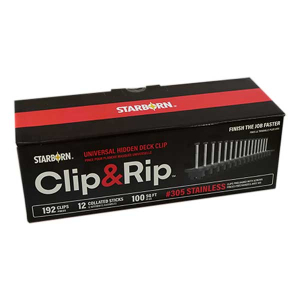 Starborn Clip &amp; Rip Universal Hidden Deck Clips