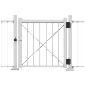 Avalon Aluminum Railing Gate Kit by RDI